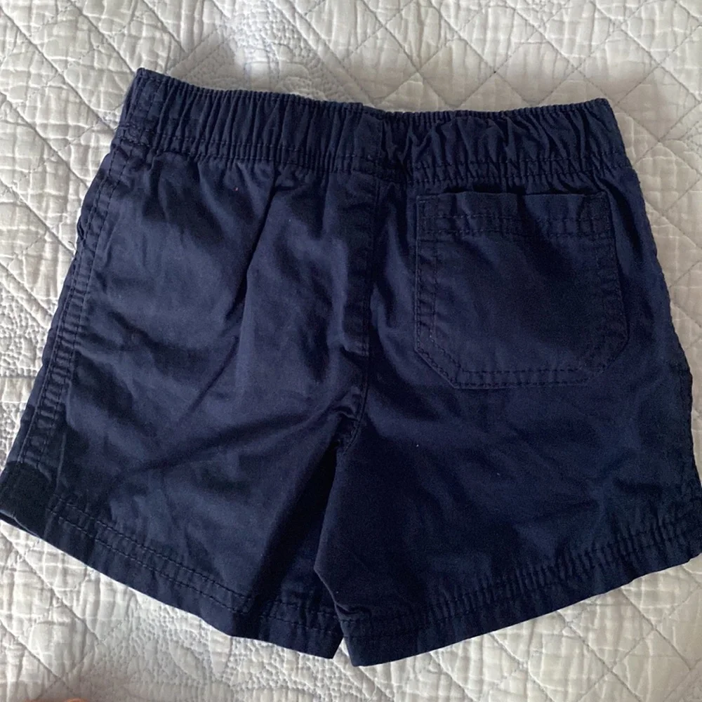 Carter’s solid navy shorts - Picture 3 of 3
